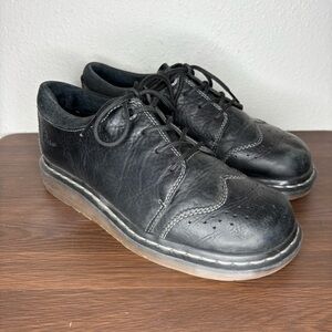 Vintage Dr Docs Martens Shoes Women’s 9 Black Platform 10960 Chunky Leather